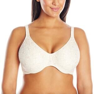 Bali Passion for Comfort Minimizer Underwire Bra Flower Dot Print Size 42DDD
